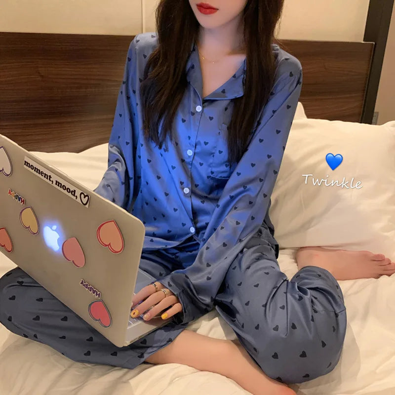Noelle Capri- Pijama Seda